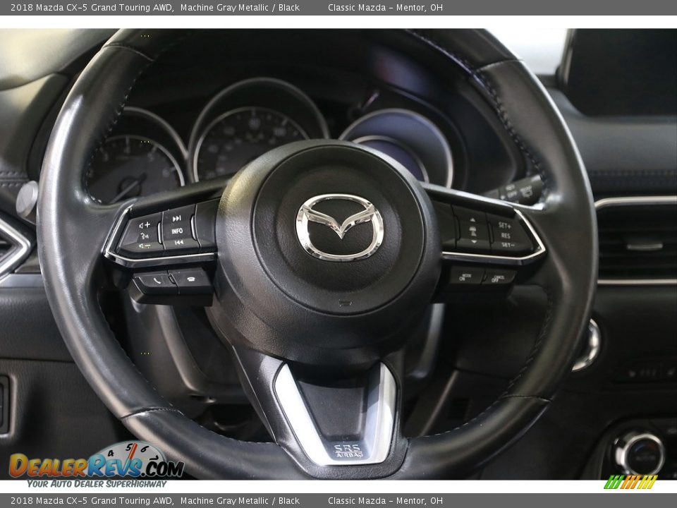 2018 Mazda CX-5 Grand Touring AWD Machine Gray Metallic / Black Photo #7