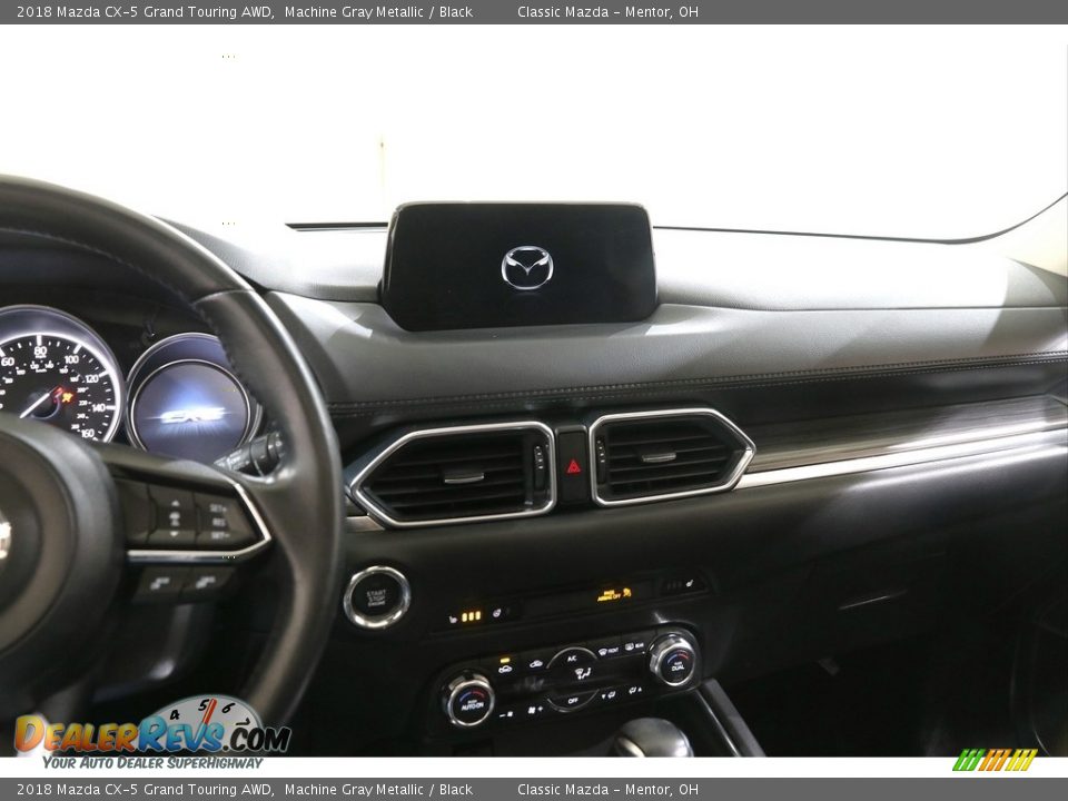 2018 Mazda CX-5 Grand Touring AWD Machine Gray Metallic / Black Photo #9