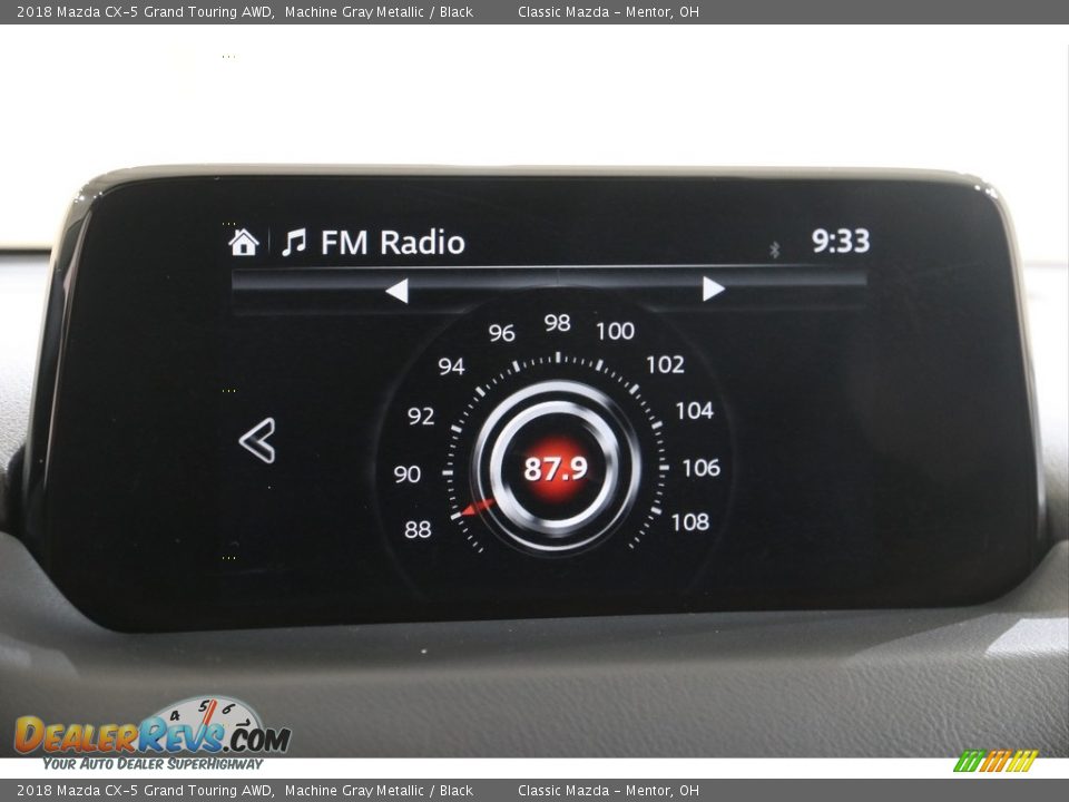 2018 Mazda CX-5 Grand Touring AWD Machine Gray Metallic / Black Photo #12