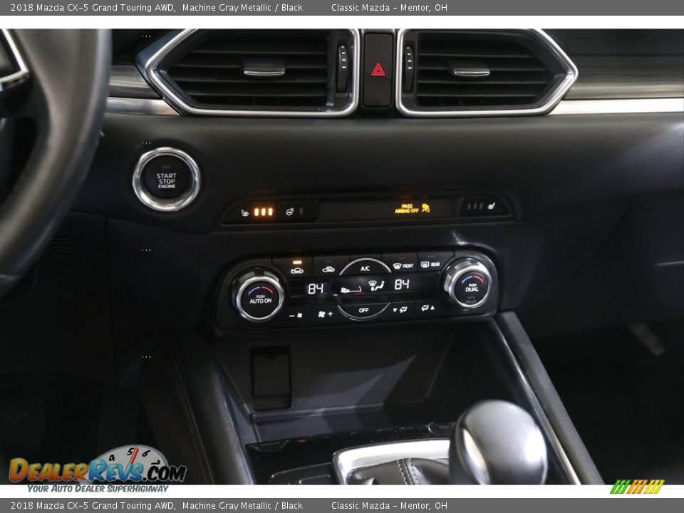 2018 Mazda CX-5 Grand Touring AWD Machine Gray Metallic / Black Photo #13