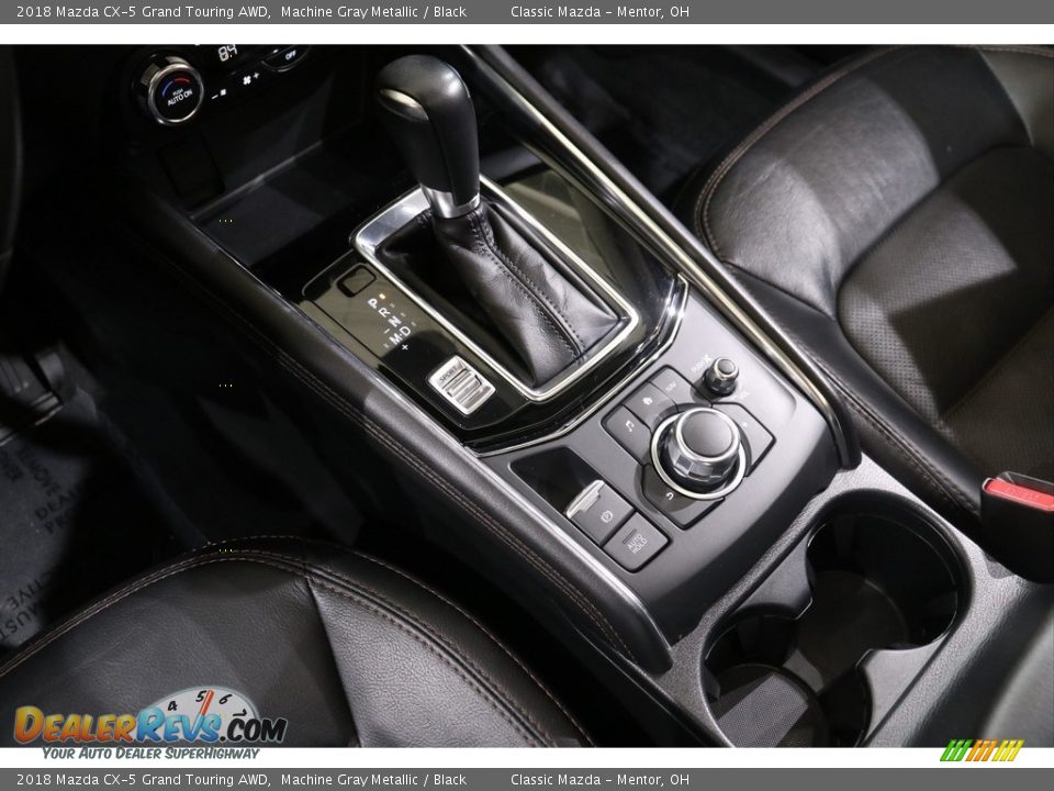 2018 Mazda CX-5 Grand Touring AWD Machine Gray Metallic / Black Photo #14