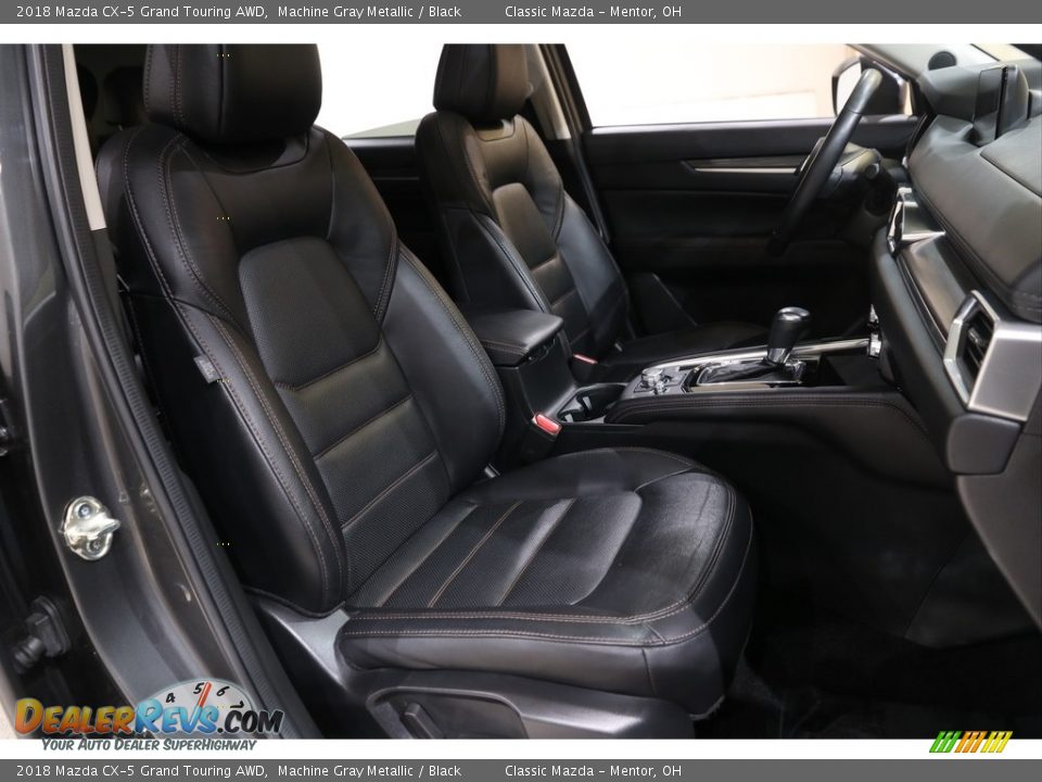 2018 Mazda CX-5 Grand Touring AWD Machine Gray Metallic / Black Photo #15