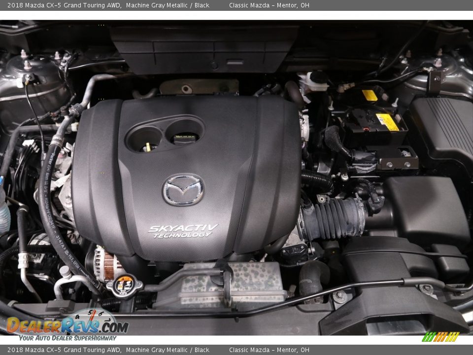 2018 Mazda CX-5 Grand Touring AWD Machine Gray Metallic / Black Photo #19
