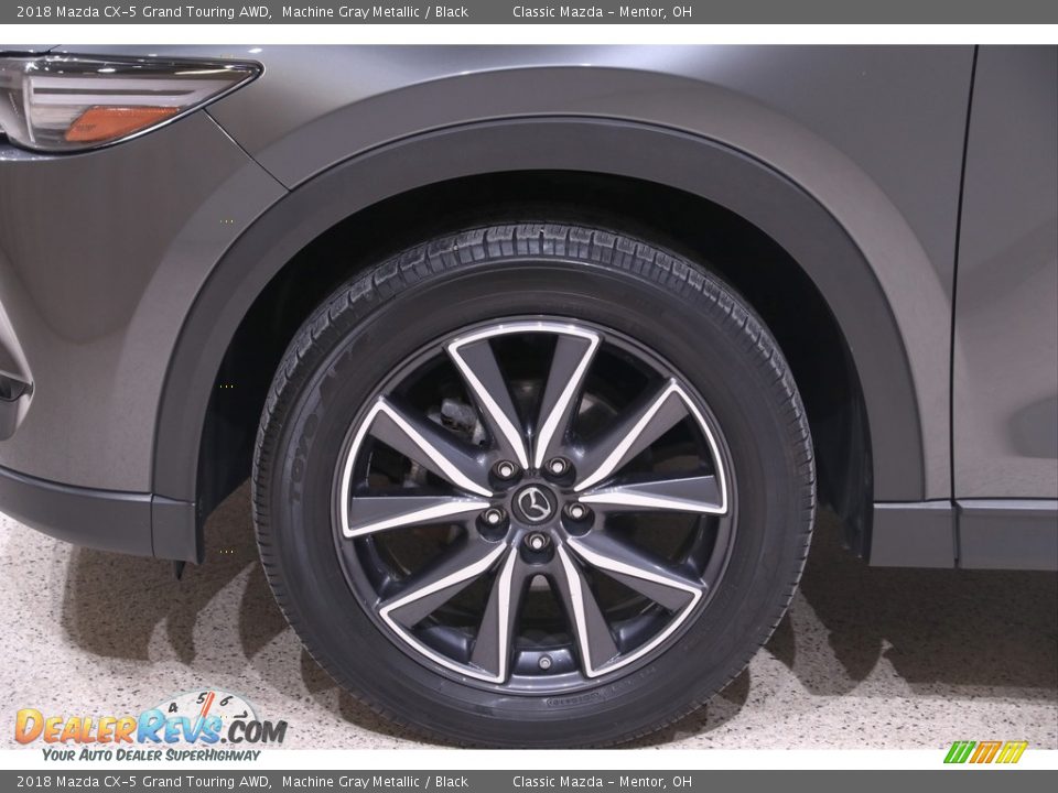 2018 Mazda CX-5 Grand Touring AWD Machine Gray Metallic / Black Photo #20