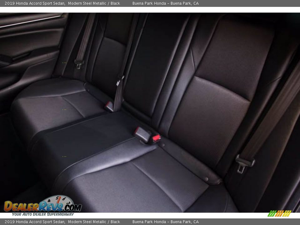 2019 Honda Accord Sport Sedan Modern Steel Metallic / Black Photo #19