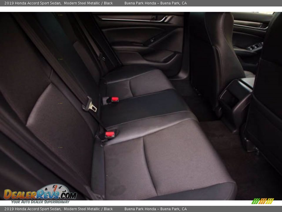 2019 Honda Accord Sport Sedan Modern Steel Metallic / Black Photo #21