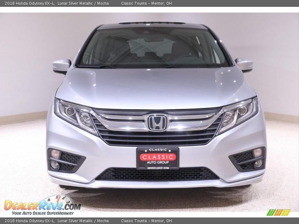 2018 Honda Odyssey EX-L Lunar Silver Metallic / Mocha Photo #2