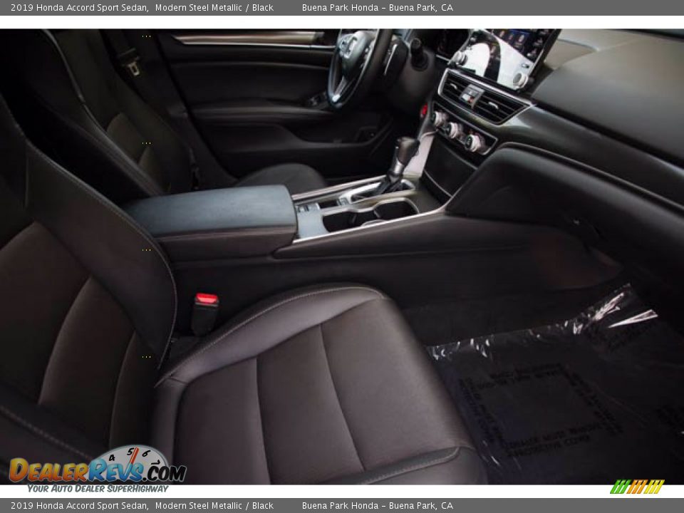 2019 Honda Accord Sport Sedan Modern Steel Metallic / Black Photo #23