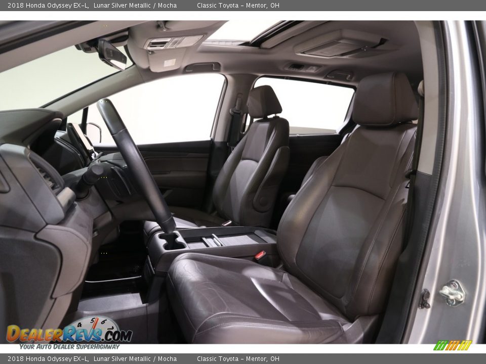 2018 Honda Odyssey EX-L Lunar Silver Metallic / Mocha Photo #5