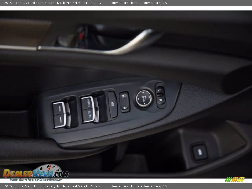 2019 Honda Accord Sport Sedan Modern Steel Metallic / Black Photo #29