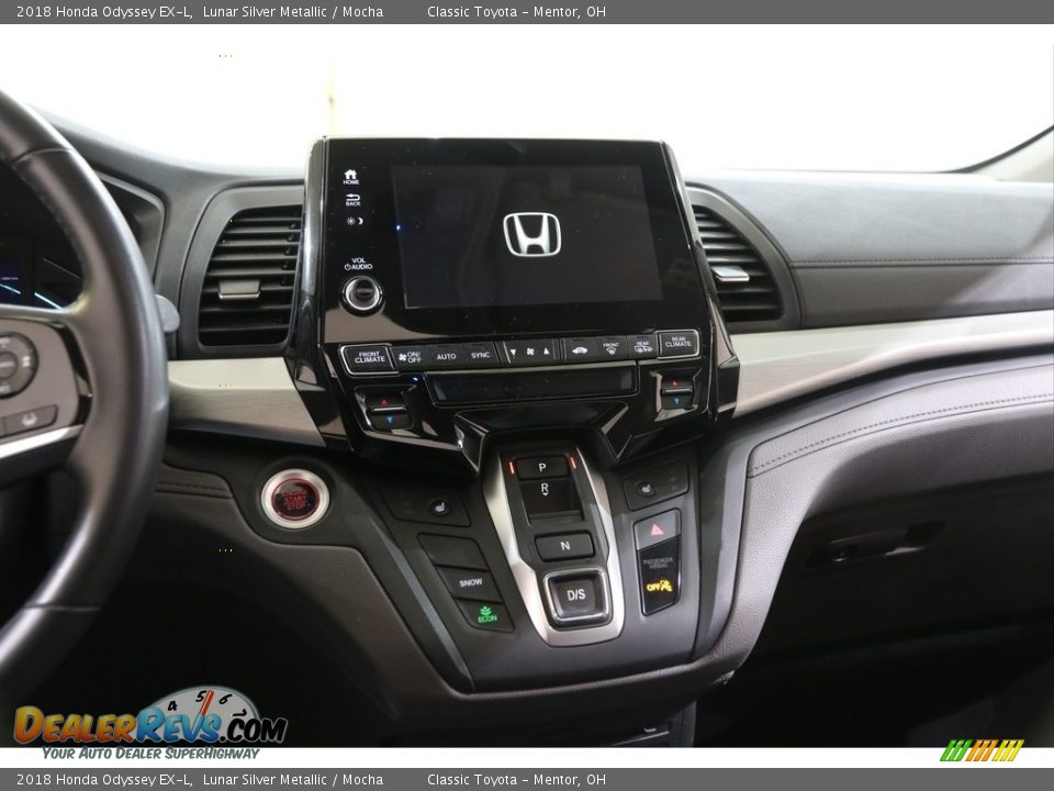 2018 Honda Odyssey EX-L Lunar Silver Metallic / Mocha Photo #9