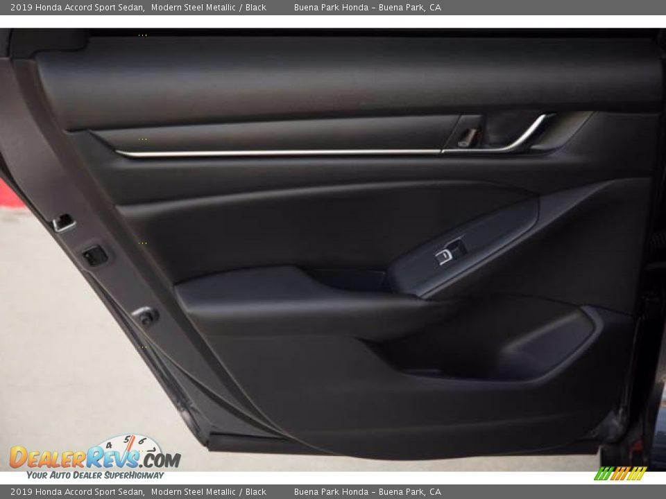2019 Honda Accord Sport Sedan Modern Steel Metallic / Black Photo #30