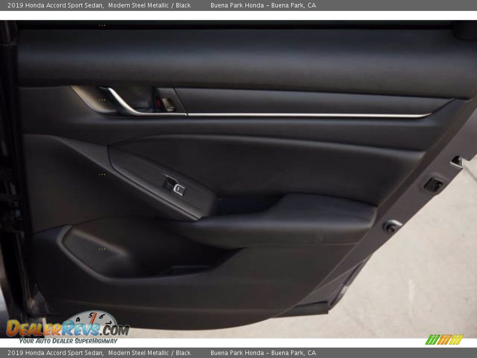 2019 Honda Accord Sport Sedan Modern Steel Metallic / Black Photo #31