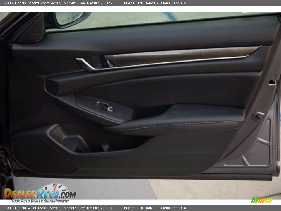 2019 Honda Accord Sport Sedan Modern Steel Metallic / Black Photo #32