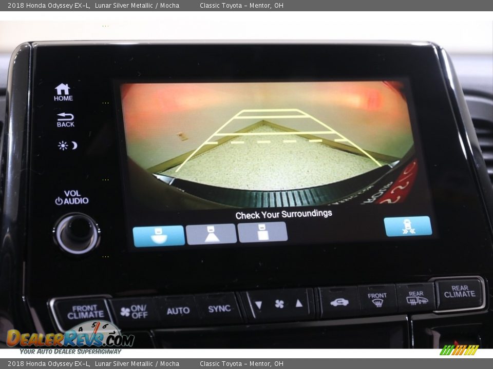 2018 Honda Odyssey EX-L Lunar Silver Metallic / Mocha Photo #16