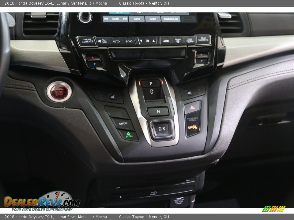 2018 Honda Odyssey EX-L Lunar Silver Metallic / Mocha Photo #17