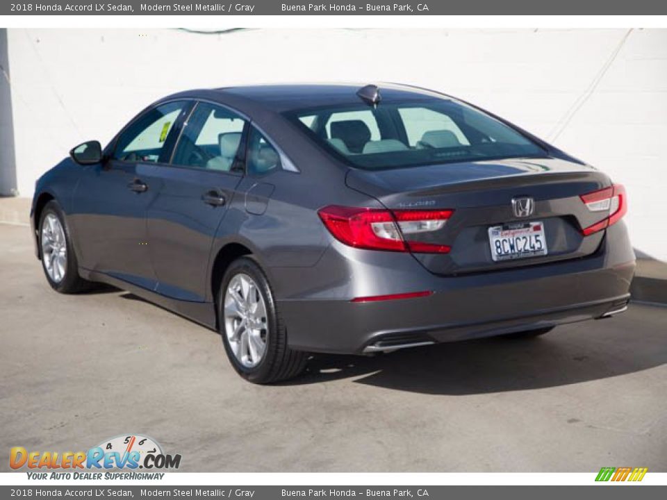 2018 Honda Accord LX Sedan Modern Steel Metallic / Gray Photo #2