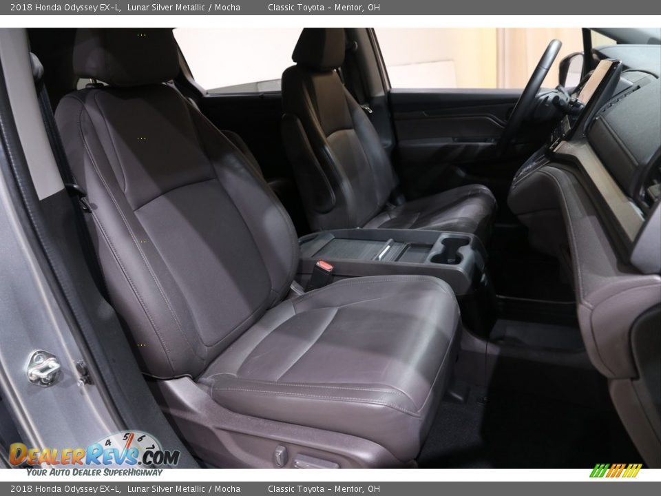 2018 Honda Odyssey EX-L Lunar Silver Metallic / Mocha Photo #21