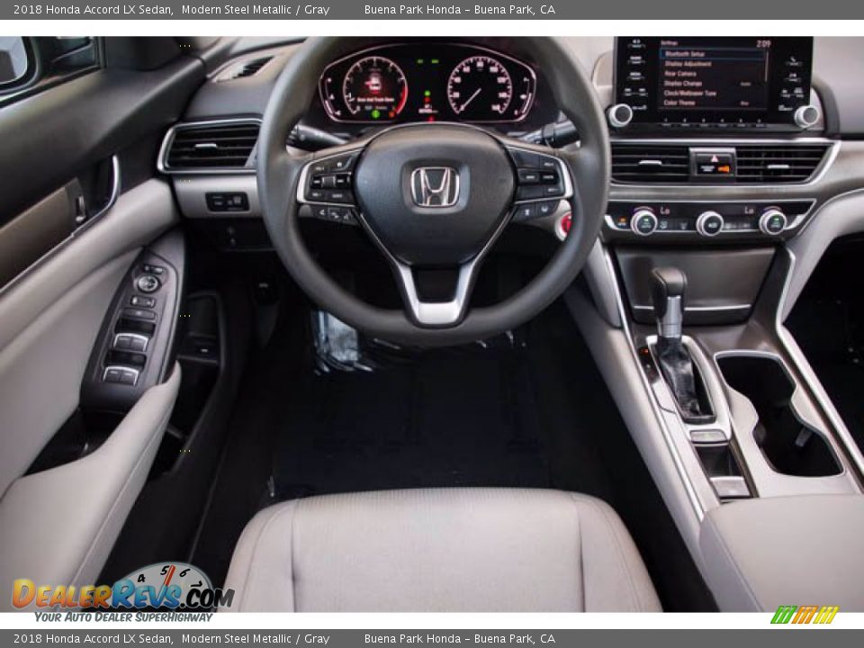 2018 Honda Accord LX Sedan Modern Steel Metallic / Gray Photo #5