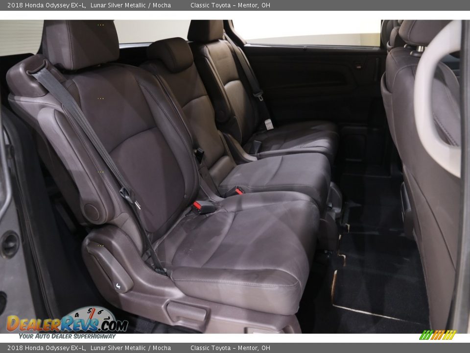 2018 Honda Odyssey EX-L Lunar Silver Metallic / Mocha Photo #22