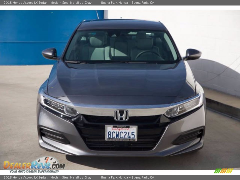 2018 Honda Accord LX Sedan Modern Steel Metallic / Gray Photo #7