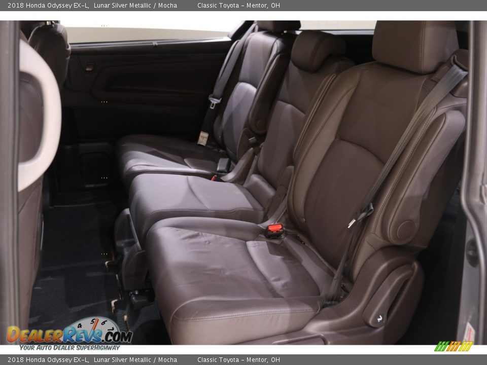 2018 Honda Odyssey EX-L Lunar Silver Metallic / Mocha Photo #23