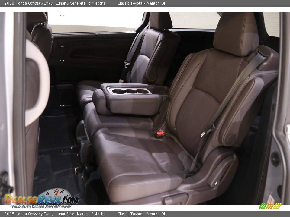 2018 Honda Odyssey EX-L Lunar Silver Metallic / Mocha Photo #24