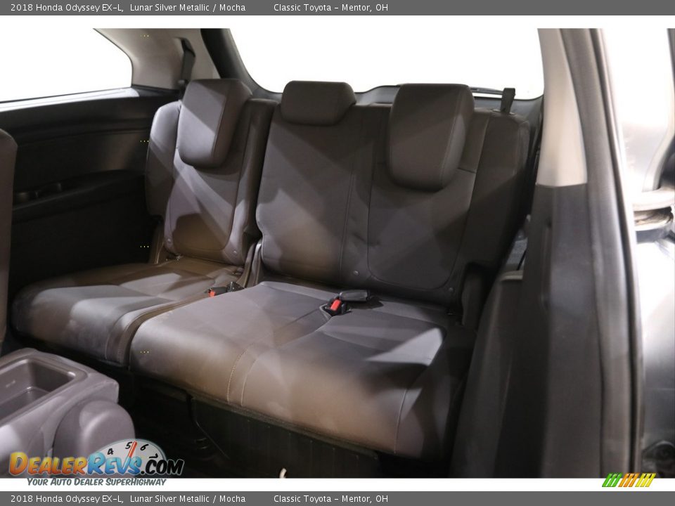 2018 Honda Odyssey EX-L Lunar Silver Metallic / Mocha Photo #25