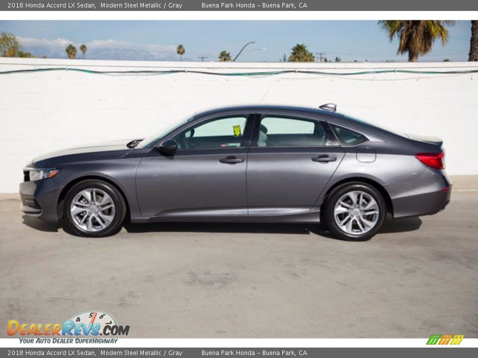 2018 Honda Accord LX Sedan Modern Steel Metallic / Gray Photo #10