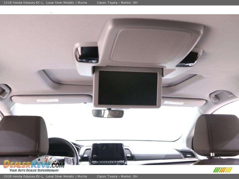 2018 Honda Odyssey EX-L Lunar Silver Metallic / Mocha Photo #26
