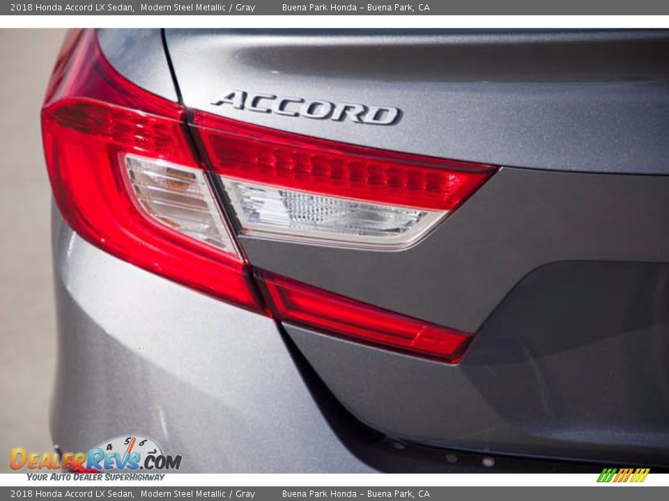 2018 Honda Accord LX Sedan Modern Steel Metallic / Gray Photo #12