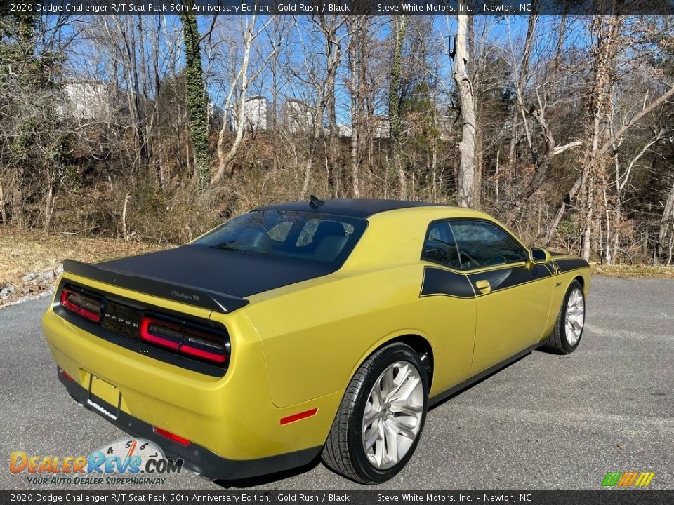 2020 Dodge Challenger R/T Scat Pack 50th Anniversary Edition Gold Rush / Black Photo #6