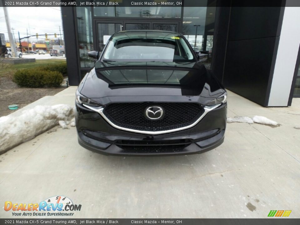 2021 Mazda CX-5 Grand Touring AWD Jet Black Mica / Black Photo #2