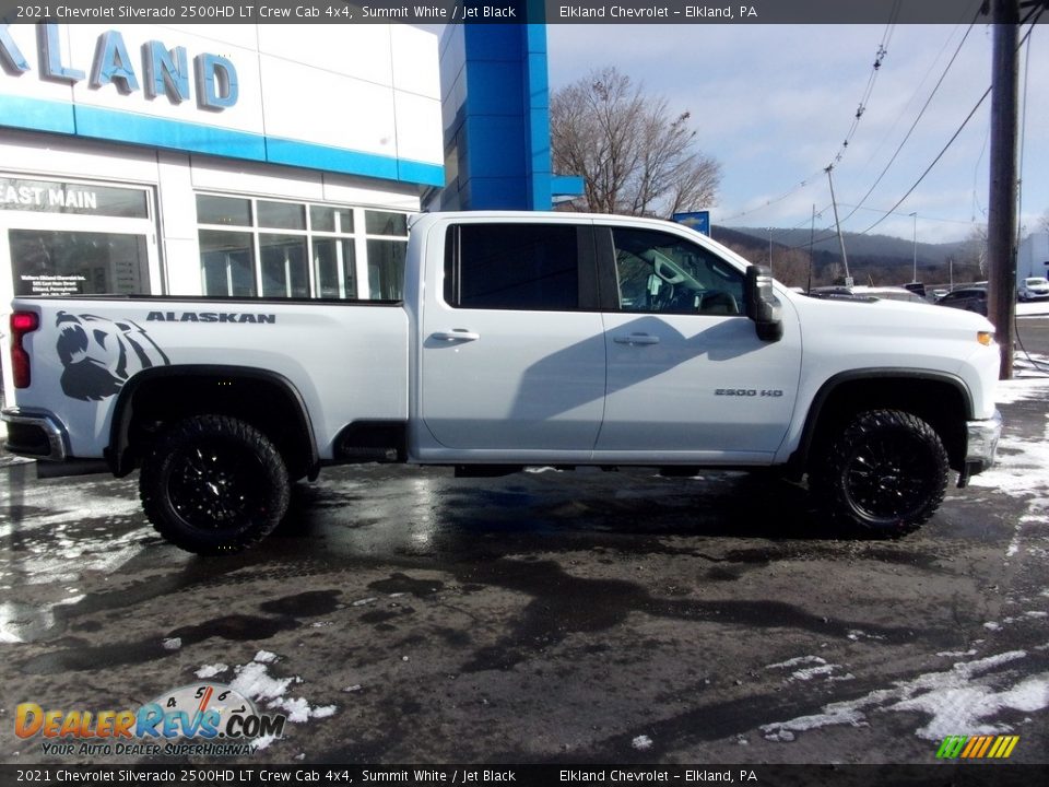 2021 Chevrolet Silverado 2500HD LT Crew Cab 4x4 Summit White / Jet Black Photo #2