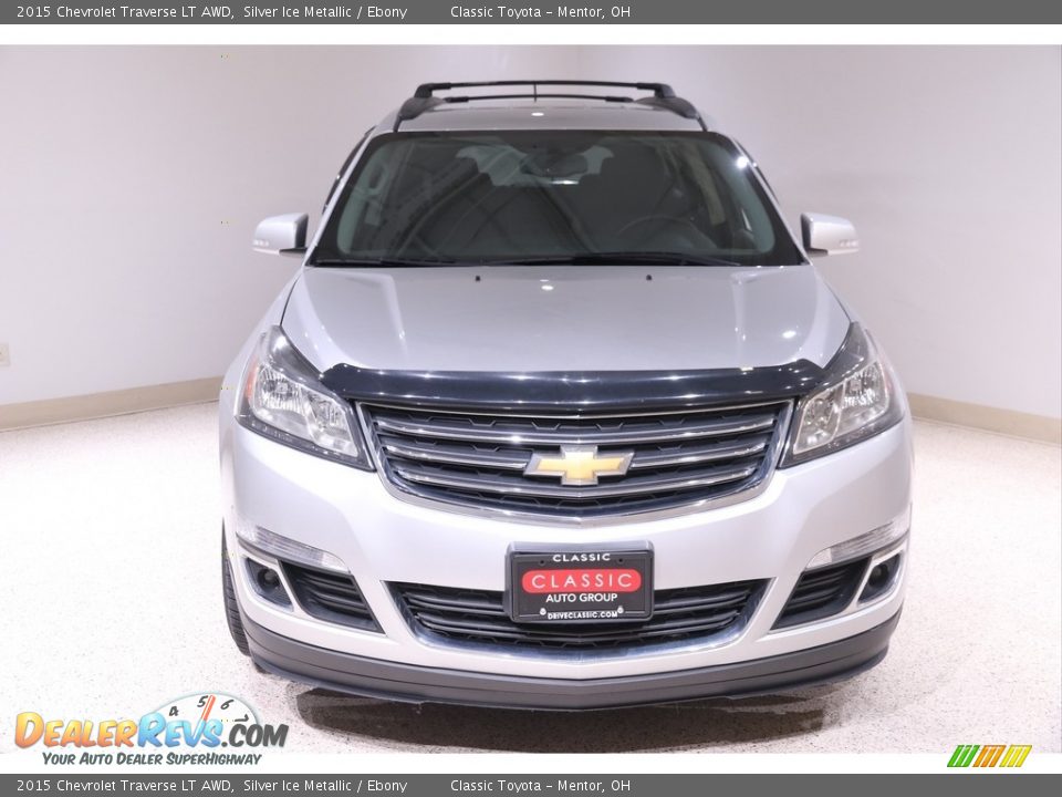 2015 Chevrolet Traverse LT AWD Silver Ice Metallic / Ebony Photo #2