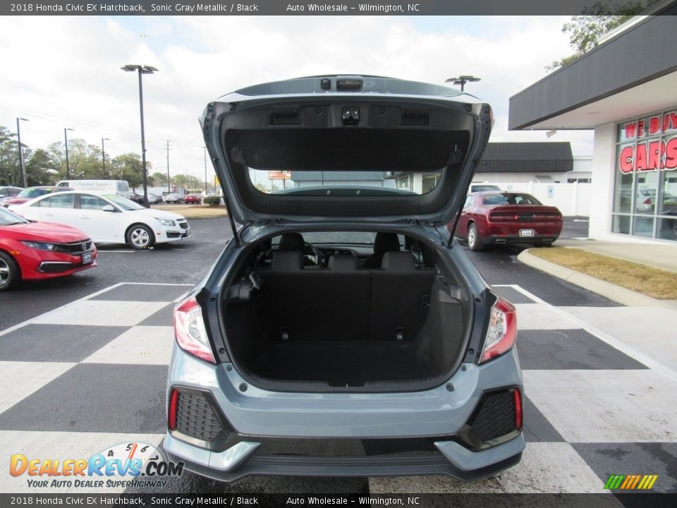 2018 Honda Civic EX Hatchback Sonic Gray Metallic / Black Photo #5