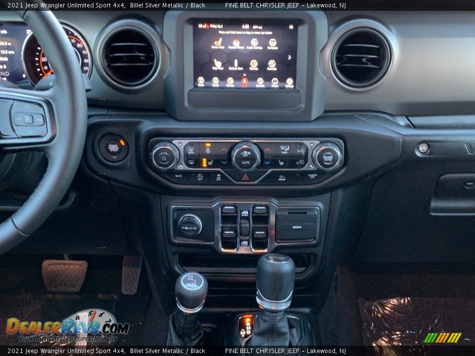 2021 Jeep Wrangler Unlimited Sport 4x4 Billet Silver Metallic / Black Photo #10