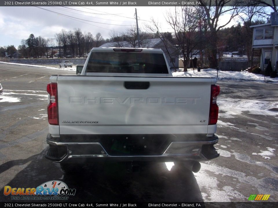 2021 Chevrolet Silverado 2500HD LT Crew Cab 4x4 Summit White / Jet Black Photo #4