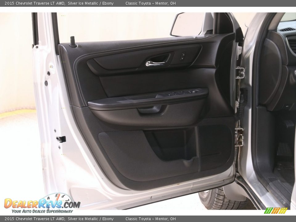 2015 Chevrolet Traverse LT AWD Silver Ice Metallic / Ebony Photo #4