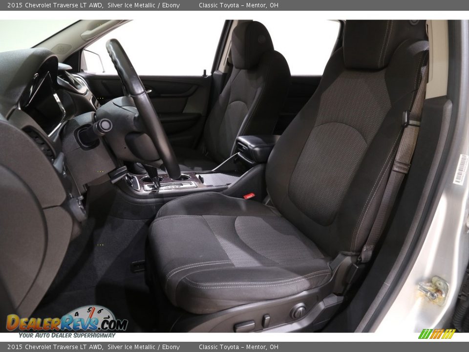 2015 Chevrolet Traverse LT AWD Silver Ice Metallic / Ebony Photo #5