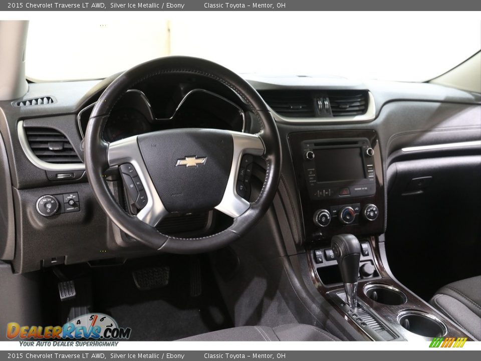 2015 Chevrolet Traverse LT AWD Silver Ice Metallic / Ebony Photo #6