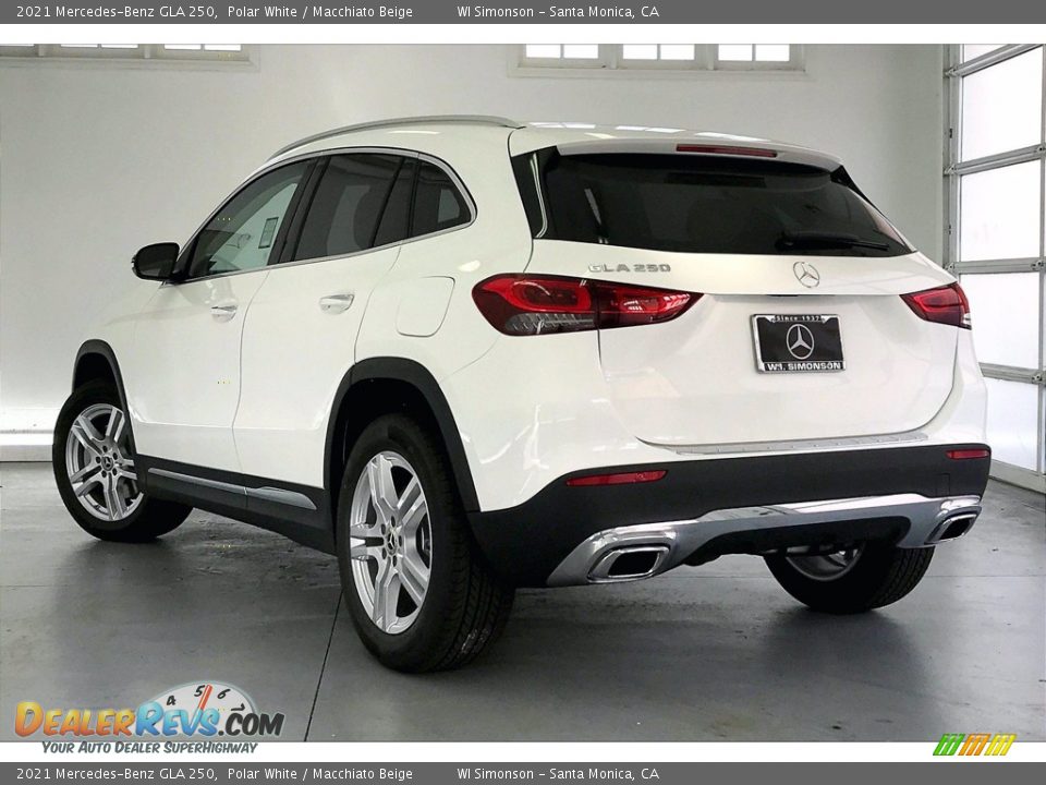 2021 Mercedes-Benz GLA 250 Polar White / Macchiato Beige Photo #2