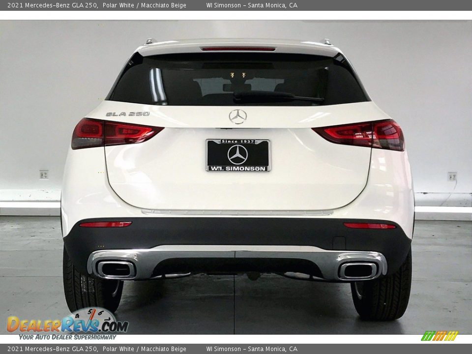 2021 Mercedes-Benz GLA 250 Polar White / Macchiato Beige Photo #3