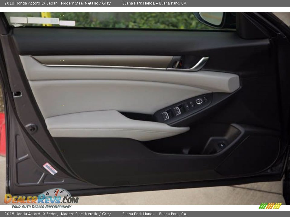 2018 Honda Accord LX Sedan Modern Steel Metallic / Gray Photo #30
