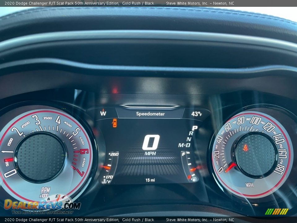 2020 Dodge Challenger R/T Scat Pack 50th Anniversary Edition Gauges Photo #19