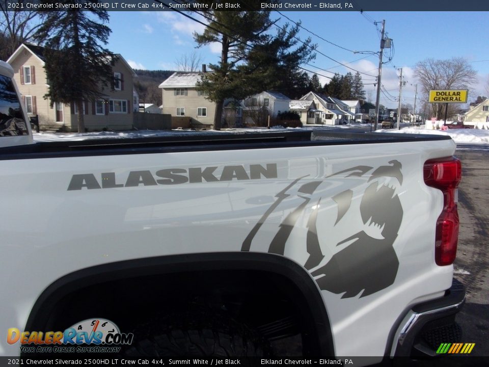 2021 Chevrolet Silverado 2500HD LT Crew Cab 4x4 Summit White / Jet Black Photo #13