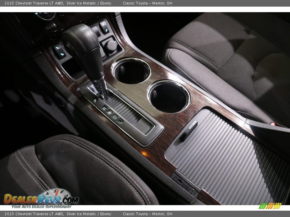 2015 Chevrolet Traverse LT AWD Silver Ice Metallic / Ebony Photo #15