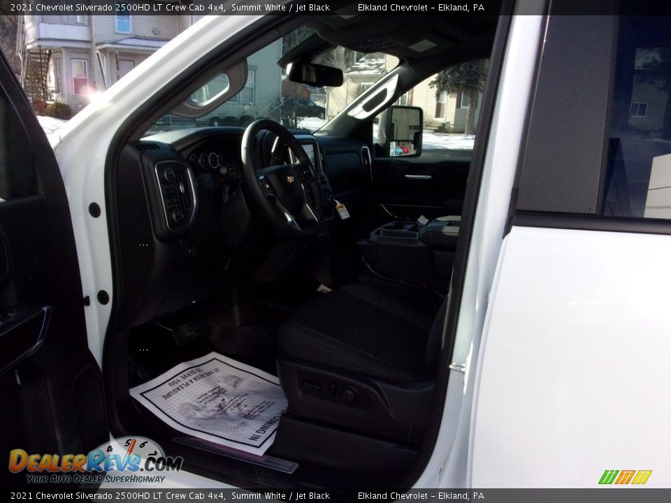 2021 Chevrolet Silverado 2500HD LT Crew Cab 4x4 Summit White / Jet Black Photo #14