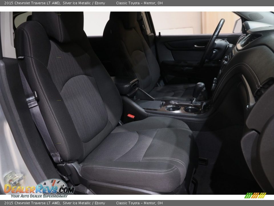 2015 Chevrolet Traverse LT AWD Silver Ice Metallic / Ebony Photo #16
