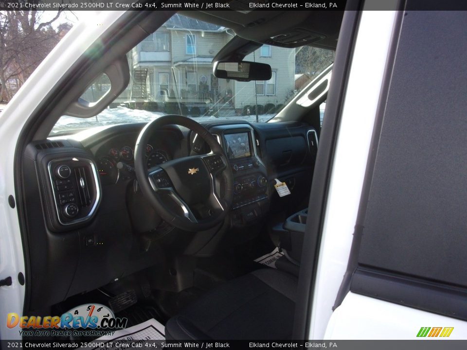 2021 Chevrolet Silverado 2500HD LT Crew Cab 4x4 Summit White / Jet Black Photo #15